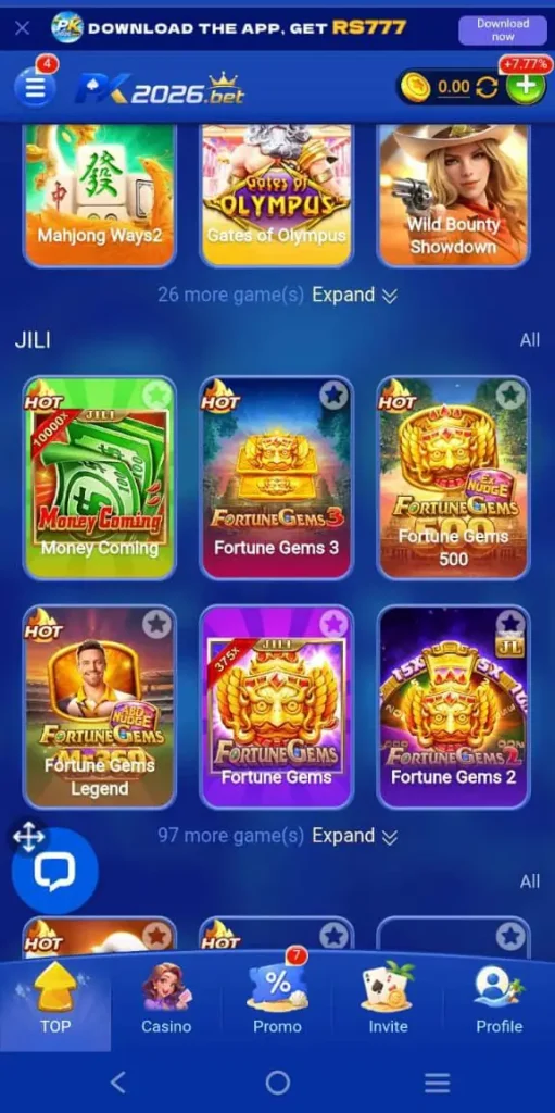 PK2026 Bet Game APK